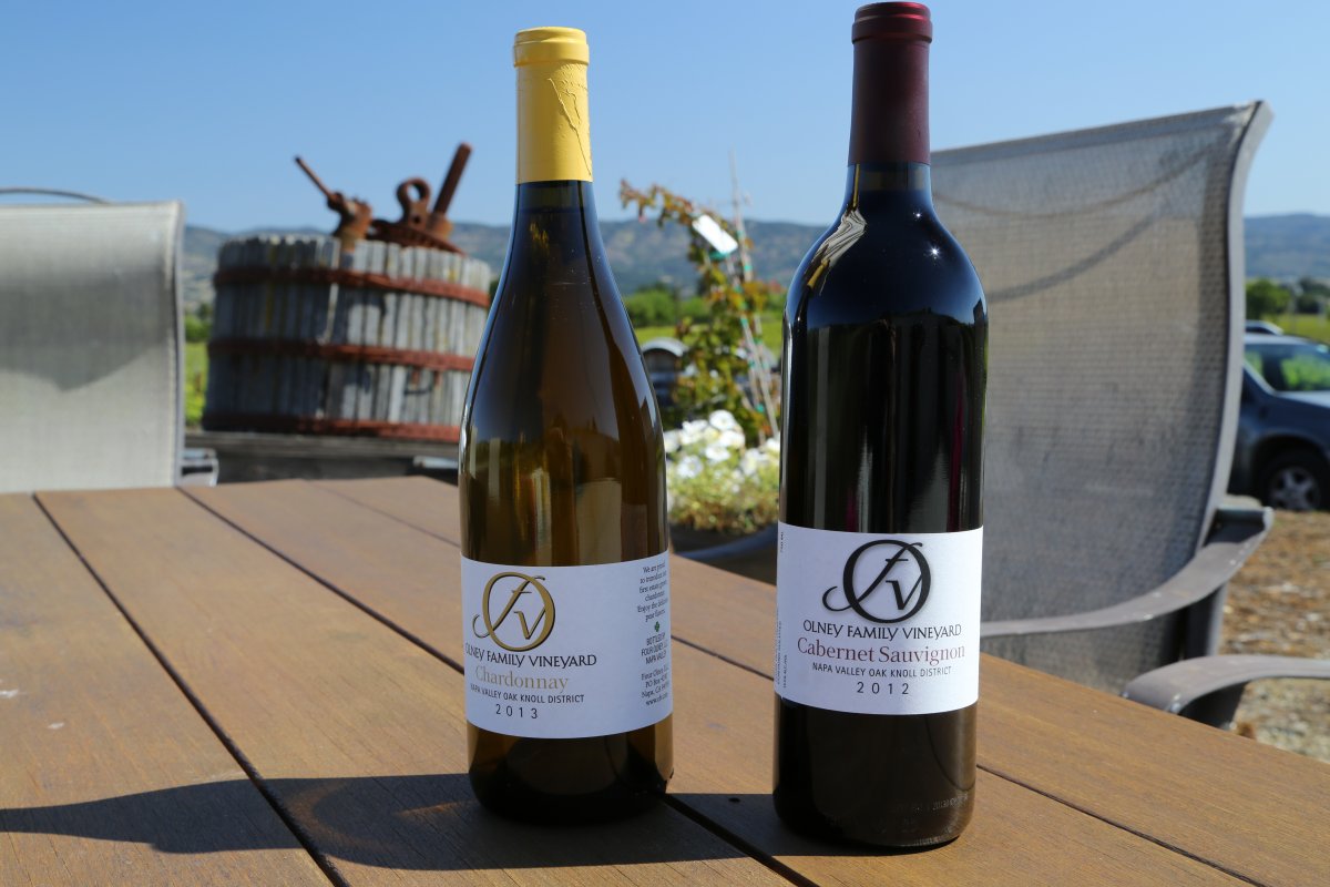 wine bottles